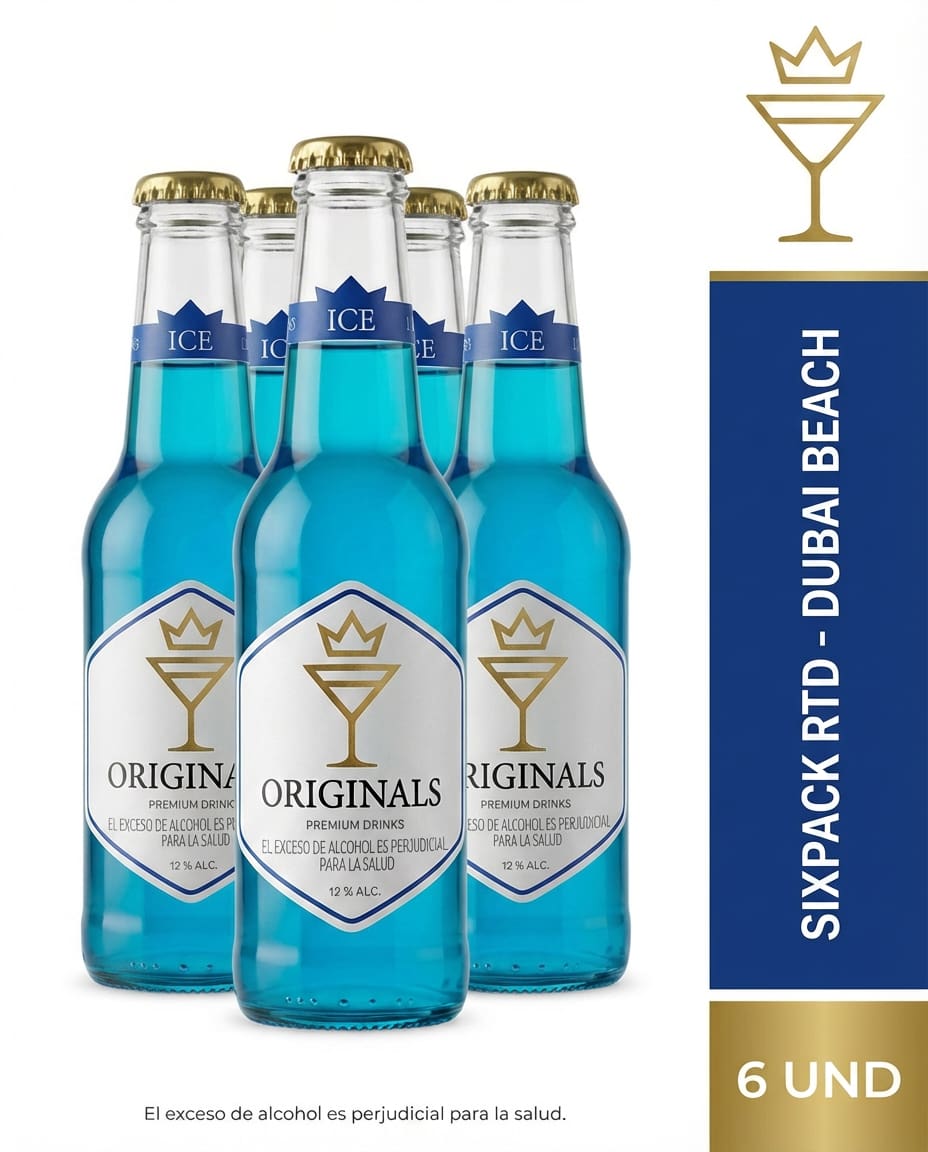SIXPACK Originals ICE 12% ALC - DUBAI BEACH